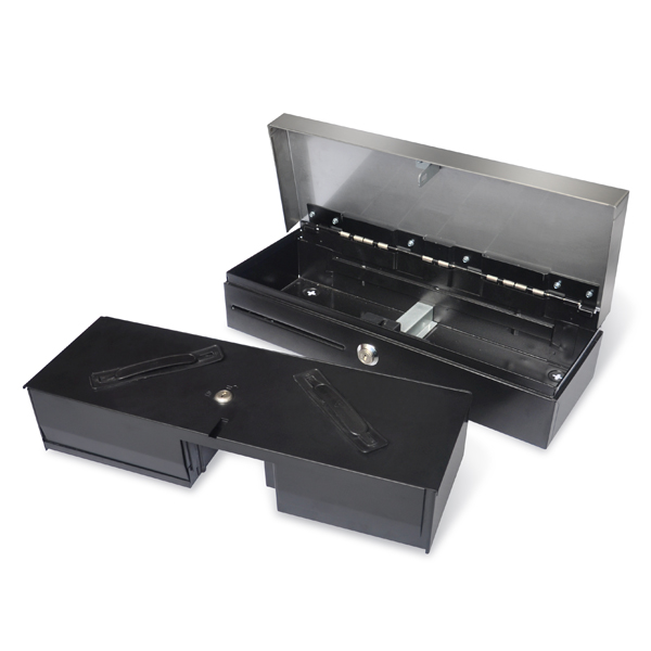 VPOS CASH DRAWER FLIPTOP 8 NOTE/5 COIN LOCK LID ST
